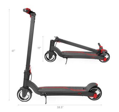 China 2020 the most popular high quality cheap price 250w foldable electric scooter 584*186*178mm high performance for sale