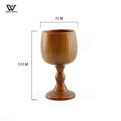 China Hot Selling Handmade Natural Bamboo Finnish Biodegradable Tea Rosewood Beech Wooden Mug Viable Wooden for sale