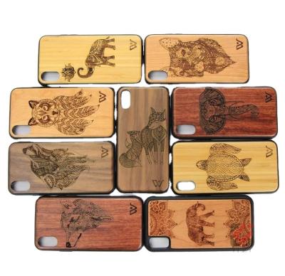 China Shockproof For iPhone 6/7/8 Customize Full Real Wood Case Design Cell Phone Protector Natural Wood for sale