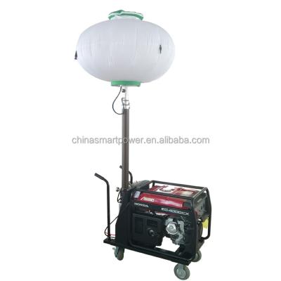 China Sports Stadiums Power Multiquip Balloon Smart Light Tower With Honda Generator for sale