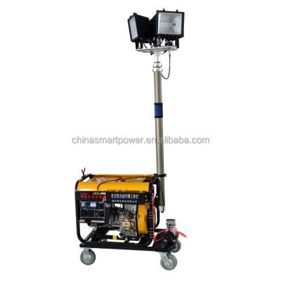 China Smart Power Light Tower with SFW6110D Diesel Engine for sale