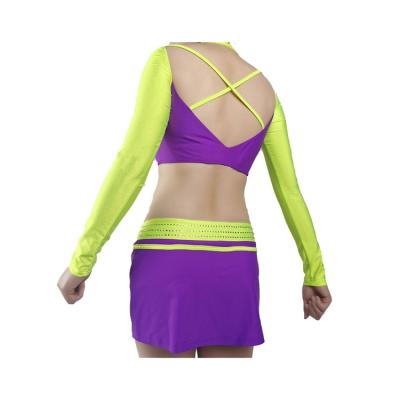 China High Performance Cheerleading Cheerleader Set S Freestyle Design Girls Dance Costume Uniforms for sale