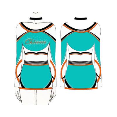 China Wholesale M Cheerleading Uniforms Team Tracksuit Cheer Dance Low Moq Dance Costumes for sale