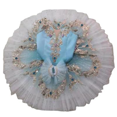 China Custom Material Ballet Custom Tutu Professional Design With 10 Layers Tulle Ballet Performance Tutu for sale