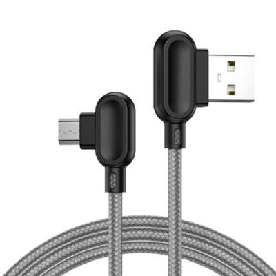 China PUJIMAX 1M/2M High Quality 90 Degree Fast Charging Data USB Cable For Xiaomi Huawei Micro USB Fast Charger Wire Phone Cord For Samsung for sale