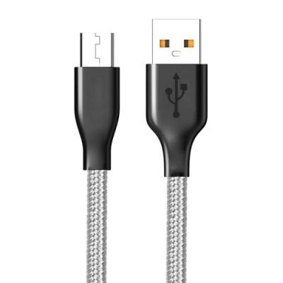 China PUJIMAX Mobile Phone Micro USB Cable Nylon Quick Charging Cord For Samsung Xiaomi HTC USB Charger Data Cable Mobile Phone Cables for sale