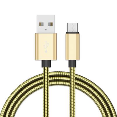 China Mobile Phone Cable 2A Wire Aluminum Alloy Micro Cable Fast Charger Cable For Android Phone Devices for sale