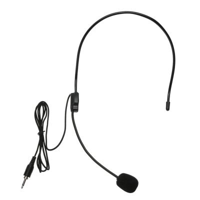 China Professional Headset Microphone Headest Microphone 1.5M Lavalier Stereo Audio Recorder Interview Clip Microphone Speaker for sale