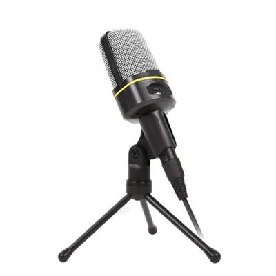 China PUJIMAX 3.5mm Desktop Microphone With Video Handheld Singing Desktop Singing Tablet Phone Laptop PC Mic For Video Tripod Condenser Meeting KTV for sale