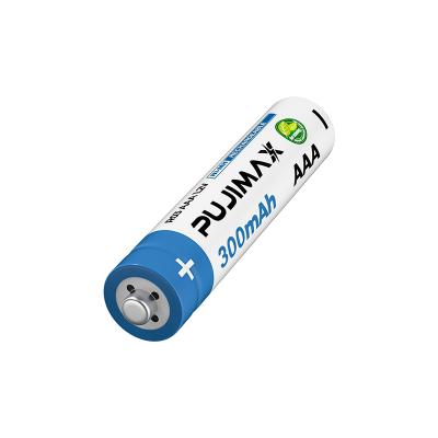 China PUJIMAX Wholesale 1 Pcs 1.2v Battery AAA 300mah Rechargeable Universal Longer Lasting Batteries For Toys Microphone Fingerprint Lock for sale