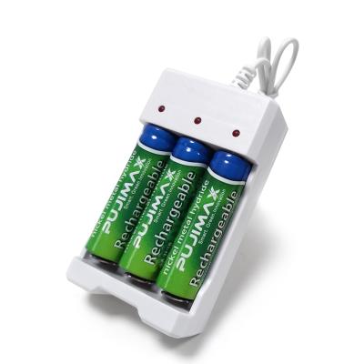 China Ni-mh/Ni-cd Battery Battery Charger For AA AAA Rechargeable Batteries 3 Solt Battery Charger With USB Plug Universal Power Tool Accessories for sale