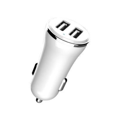 China PUJIMAX Universal 2 USB Car Charger Port QC 3.0 Fast Charging Samsung Xiaomi Huawei Mobile Phone Charger Adapter In Car for sale