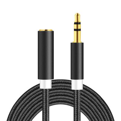 China Male with. Cheapest Audio Cable Wire 3.5mm Car Extension To Female Audio Cable for sale