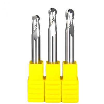 China Durable Aluminium Ball End Milling Cutter For Non Ferrous Metal Cutting for sale