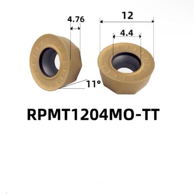 Китай CNC круглое карбидное фрезерное вставка фрезерная резка Rpmt1204mo-Tt Бурение карбидное вставка продается