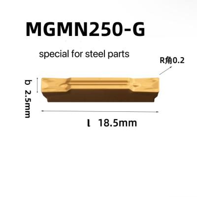 중국 텅스텐 탄화물 CNC 턴링 삽입자 Mgmn250-G CNC 턴링 도구 판매용