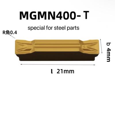 China Inserto de separación Mgmn400-T Inserto CNC estable y competitivo para el procesamiento de moldes, piezas de automóviles y más en venta