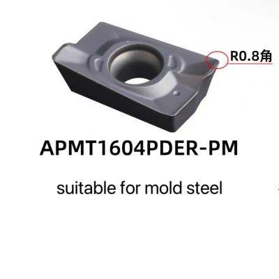 中国 トルンプトンCNCカービッド 高料フレーズカット インデックス可能な挿入 Apmt 1135 Pder Apmt 1604 Pder カービッドツール 販売のため