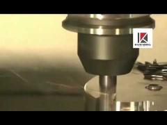 km-65 series flat milling cutter for heat treated steel cutting with nano coating
