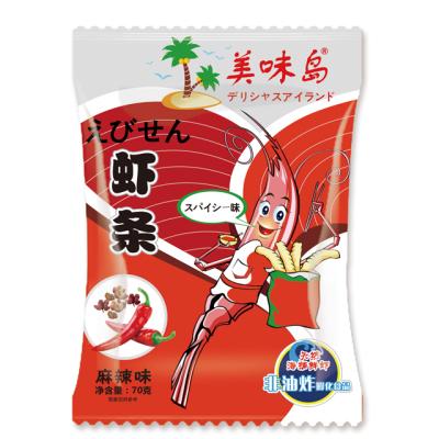 China Baked Snacks Prawn Crackers Prawn Sticks for sale