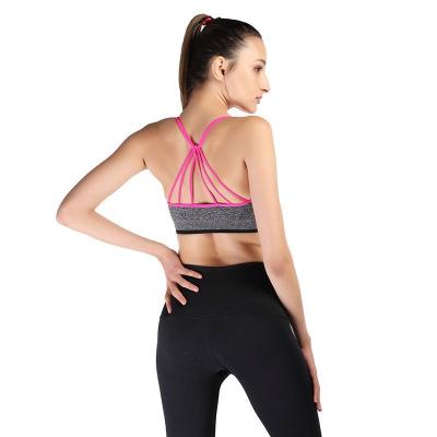 China Sweat-Wicking Breathable Wholesale Sports Bra Fitness Customized Wear For Women for sale