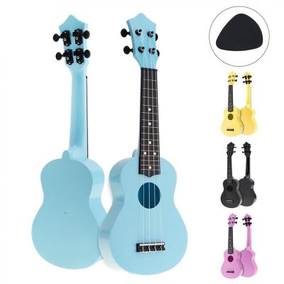 China Hot Sale 21inch Hawaii Ukulele Remote Control Guitar With Selection Bsci Practice Acoustic Kids Toy Guitar Toys for sale