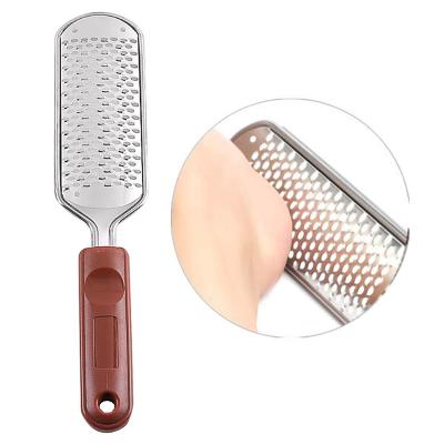 China Portable Multifunctional Callus Remover Stainless Steel Callus Remover Foot File Scraper Foot File Foot Care Tools for sale