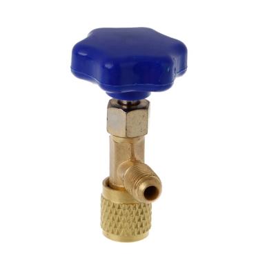 China R22 Refrigerant Valve Air Conditioner General Distribution Screw On Can Tap Bottle Opener for sale