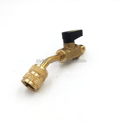 China Refrigeration Switch BALL VALVE Refrigeration Filling FILLING Fittings Q6 for sale