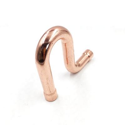 China Connect Pipes Elbow / P Type Copper Pipe Coupling / Air Conditioning Copper Tube Fittings for sale