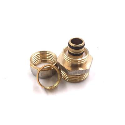 China High Quality Threaded Pipe Connecting And PPR Aluminum Pipe Compression Forged Brass Press Fitting for sale