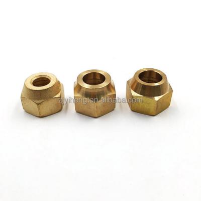 China Home appliance equipment high quality air conditioning spindle brass nut/brass nut/hex nut for sale