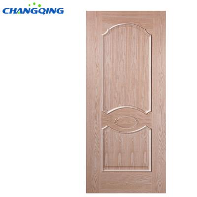 China 2 panel hdf core modern hollow mold modern cheap door wooden door design for sale