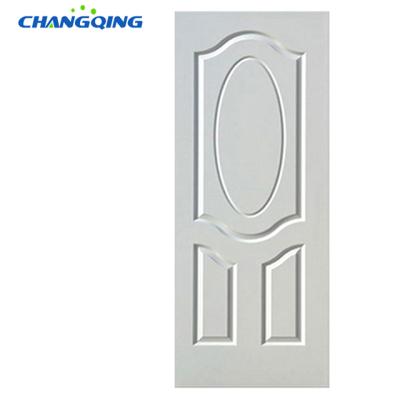 China Modern modern internal cheap hdf molded white primed skin door slab for sale