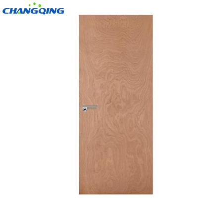 China Traditional Solid Wood Core Plywood Flush Veneer Laminated Door Price for sale