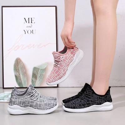 China Other Hot sale Breathable casual shoes, trendy women's sports shoes, versatile mesh running shoes for sale