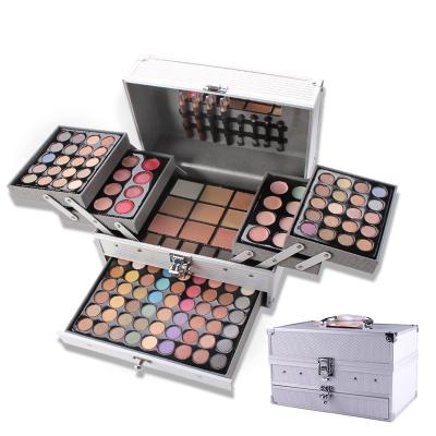 China Cruelty Free Hot sale fashion Makeup Gift Sets Organic Women Cosmetic girls travel all in one makeup kit box for professionals full set for sale