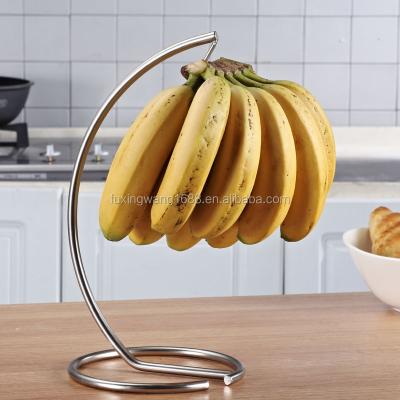 China Sustainable Metal Banana Holder Hanger for sale