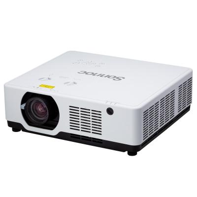 China 3D ready Sonnoc Multimedia Professional Projector 6300 lumen WUXGA 3LCD Laser 3D Mapping Projection for Exhibition Show for sale