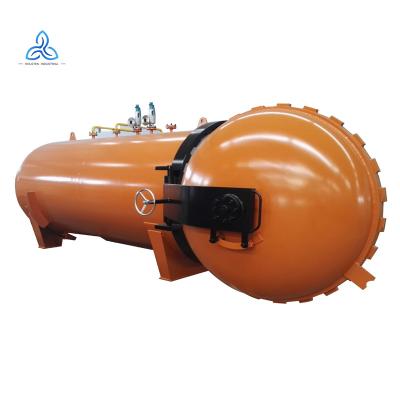 China Product rubber giant canister electric tire treatment and far infrared tire retreading machine canister tank for sale