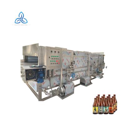 China Factory Tunnel Pasteurizer Small Beer Pasteurization Tunnel for sale