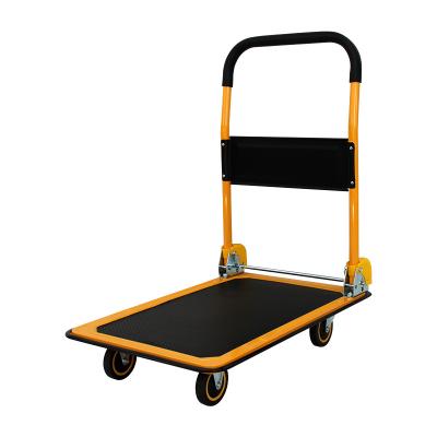 China Tools 300kg 91cm*61cm*87cm high quality and high sales hand push truck troley carts for sale