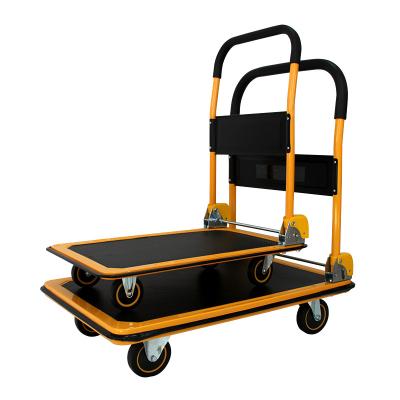 China Tools Hot Sale 150KG High Quality Foldable Hand Pull Trolley Cart Folding Trolley for sale