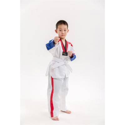 China Super Lightweight Quality Best Selling Fabric Manufacture Cotton China Martial Arts Taekwondo Uniform for sale