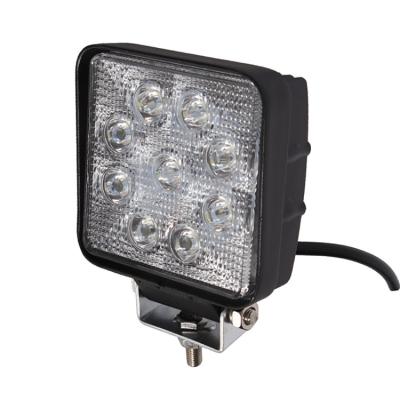 China 4 Inch Aluminum Square Off Road / Light 27w Off Road SUV Boat LED Work Lamp / Motorcycle Trucks / ATV LED Work Light for sale