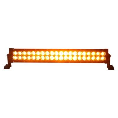 China CCLB 2filas 120W Yellow&White LED Bicolor Light Bar Trucks Motorcycle LED Bicolor Bar for sale