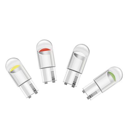 China Hot Sale W5W 194 ABS Plastic Glass COB T10 Bombilla T10 Interior Light 12V 24V Led Bulbs for sale