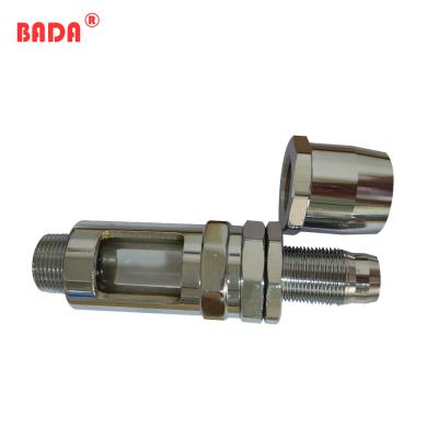 China Fuel Dispenser Hose Glass Fuel Sight Connector for sale