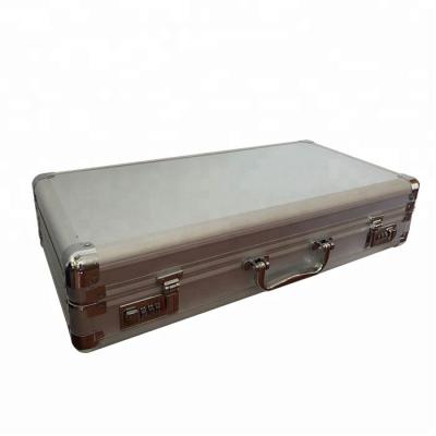 China Tools Box Factory For Sale Silver Aluminum Hard Tool Case With Foam Filling for sale