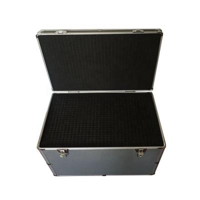 China Saft Lightweight Metal Tool Crate Tool Semi-hard Aluminum Travel Storage Carrying Case for sale